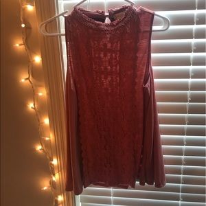alterd state lacey pink tank top!